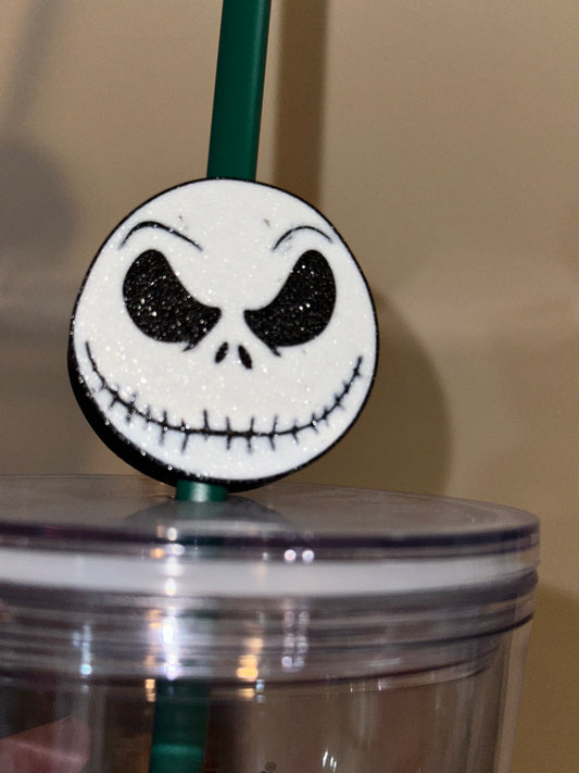 Jack Skellington Straw Topper