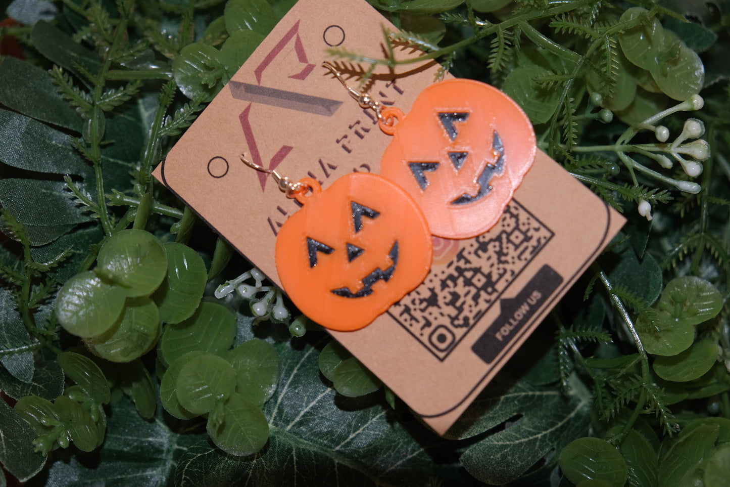 Jack O' Lantern Earrings