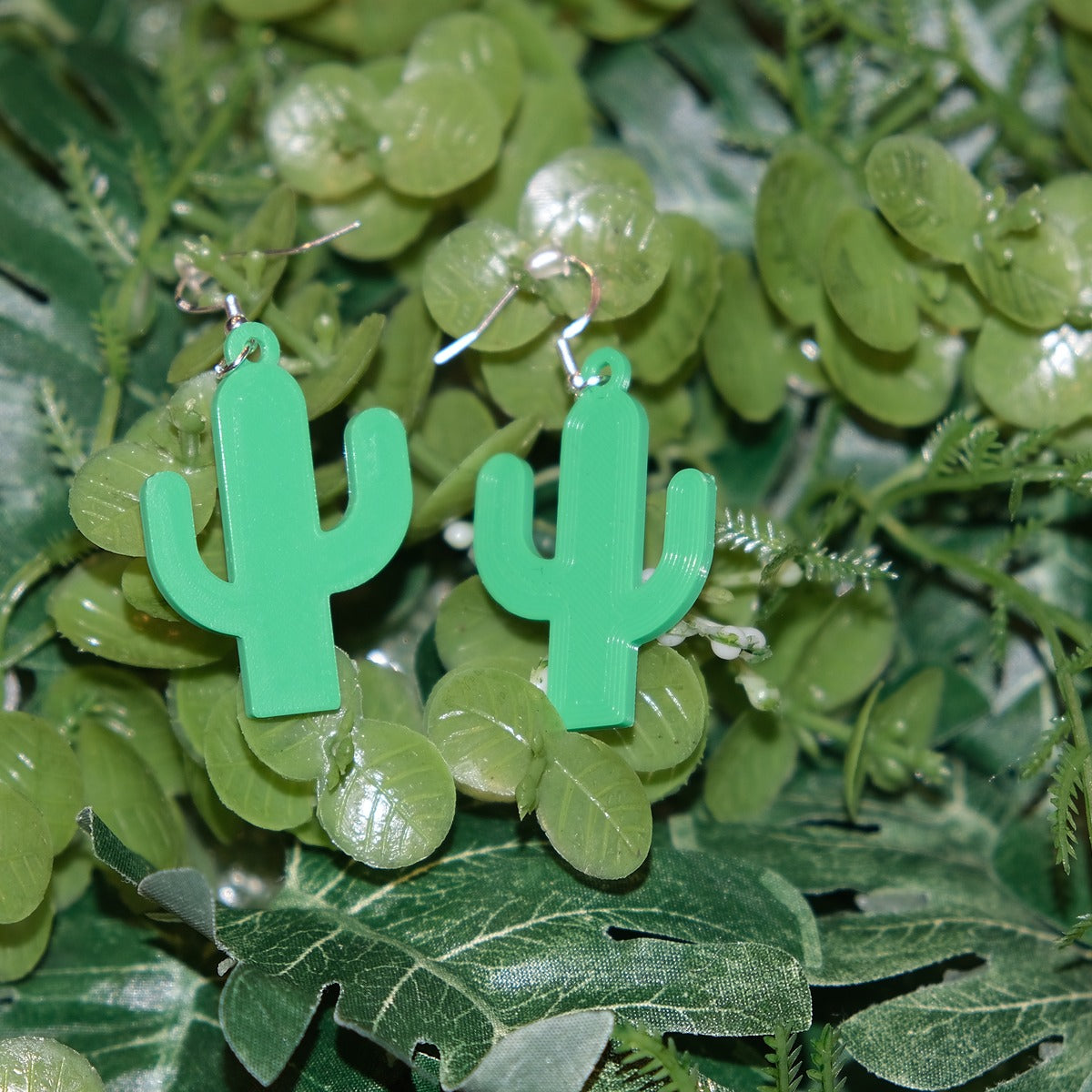 Cactus Dangle Earrings