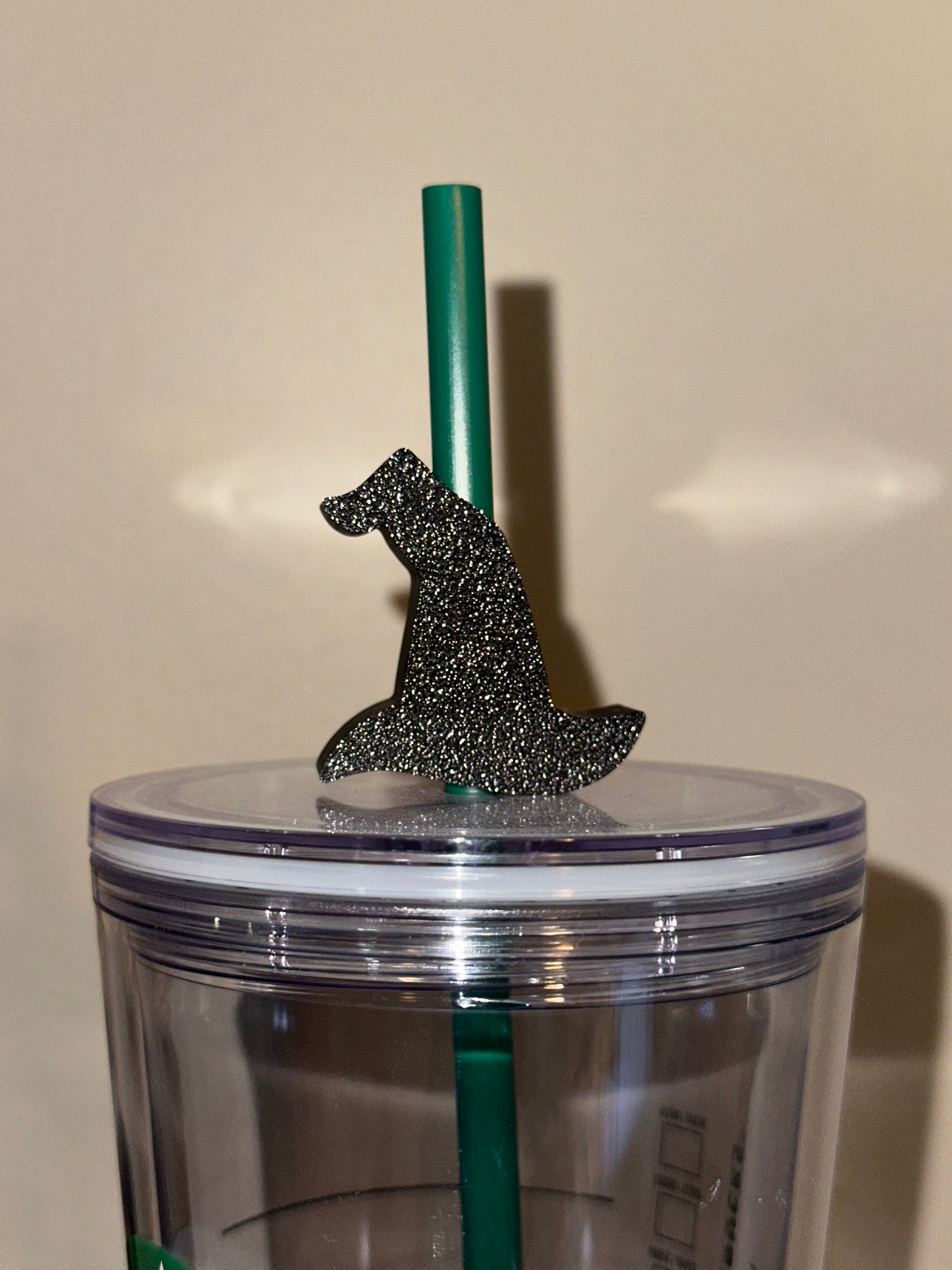 Witch Hat Straw Topper