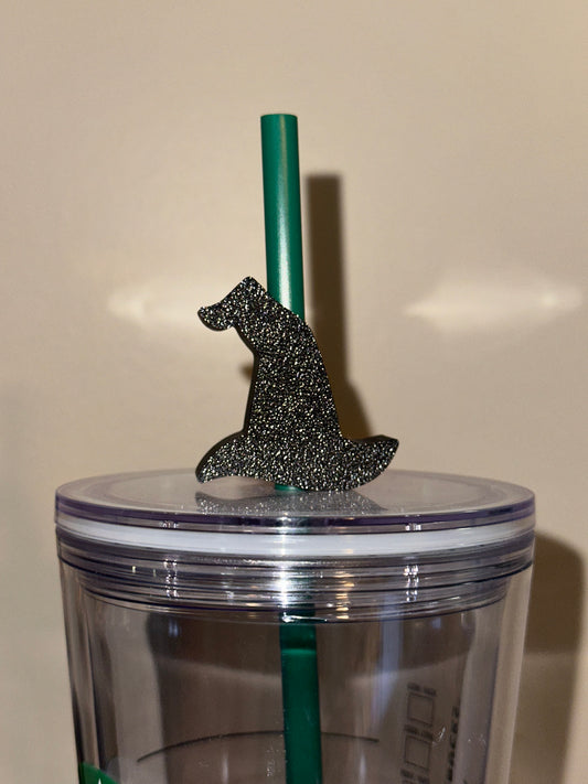 Witch Hat Straw Topper