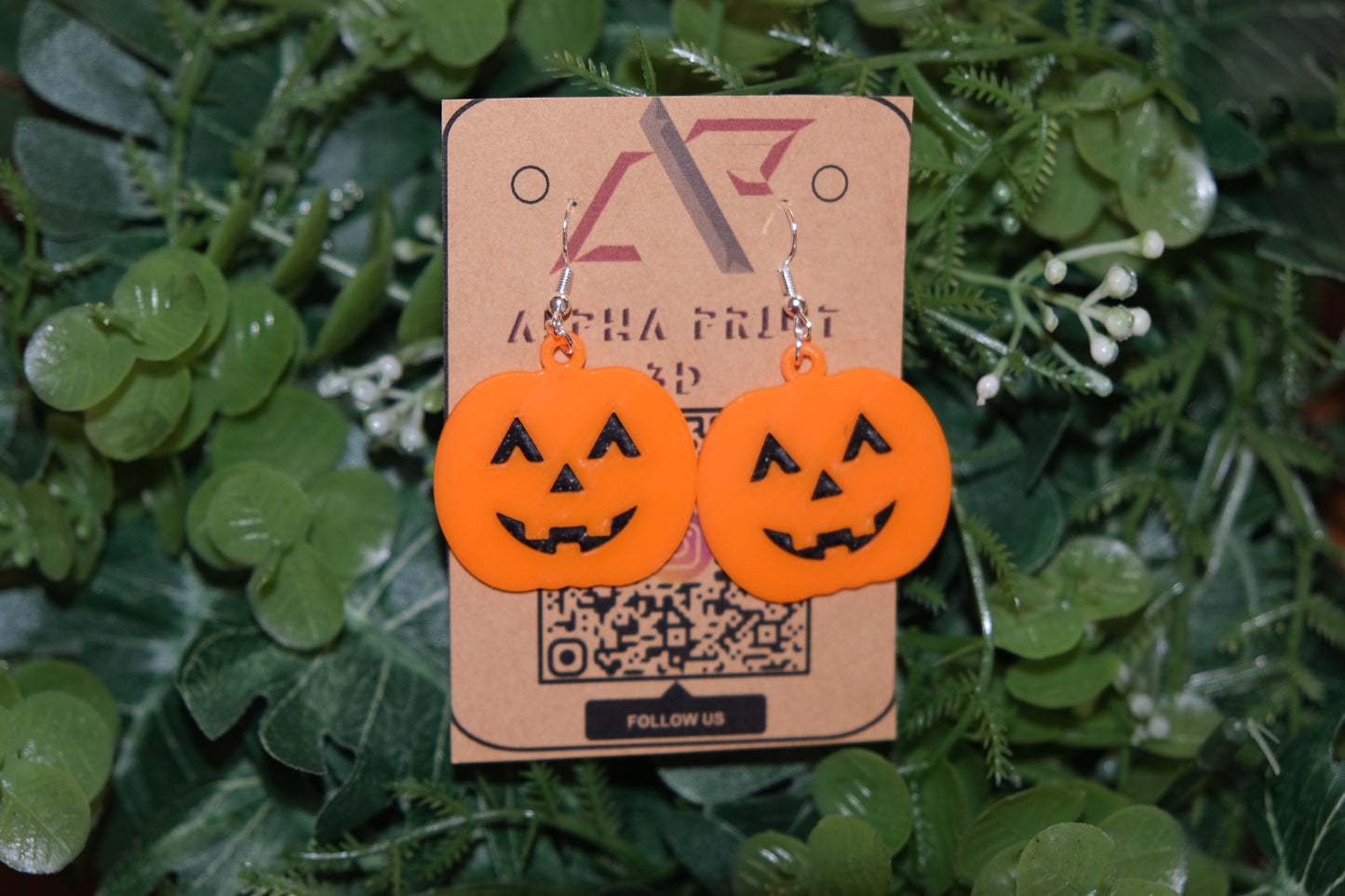 Jack O' Lantern Earrings