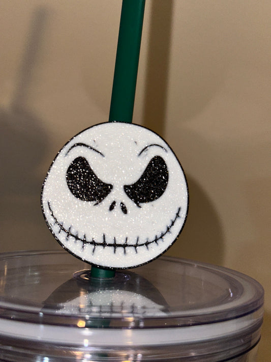 Jack Skellington Straw Topper