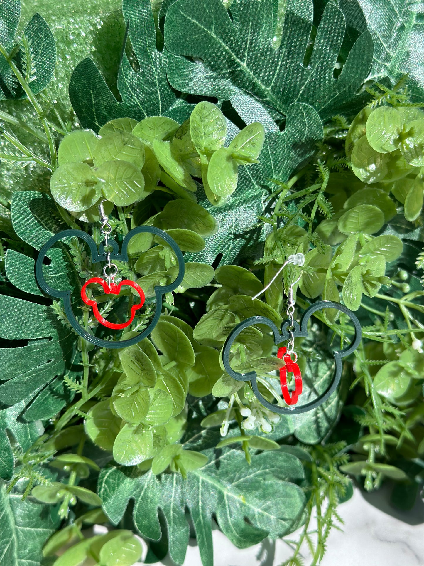 Mickey Mouse Outline Earrings